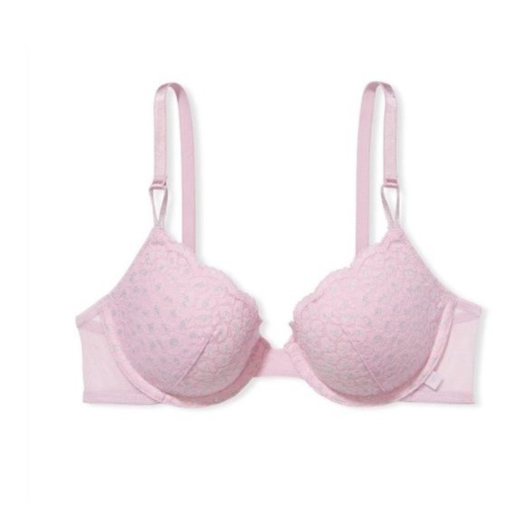 VICTORIA'S SECRET Sexy Tee Lightly-Lined Demi Bra Bold Lilac 36C - Picture 1 of 10